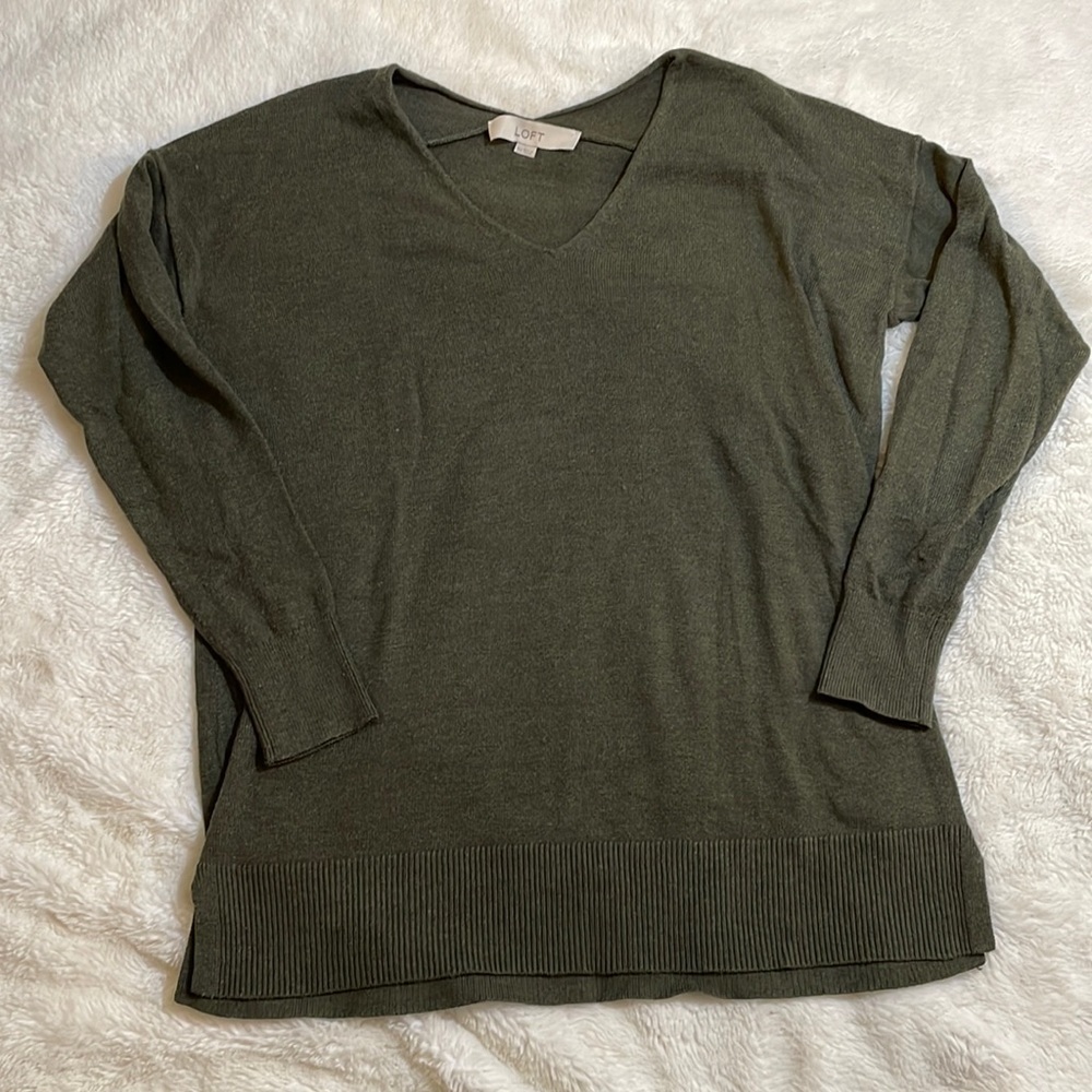 Loft Green Long Sleeve